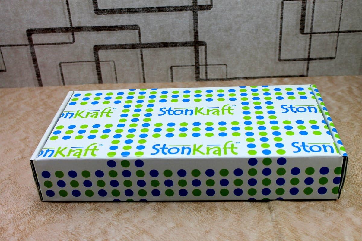 Stonkraft Collectible Folding Wooden Chess Set with Magnetic Crafted Pieces, 7 X 7